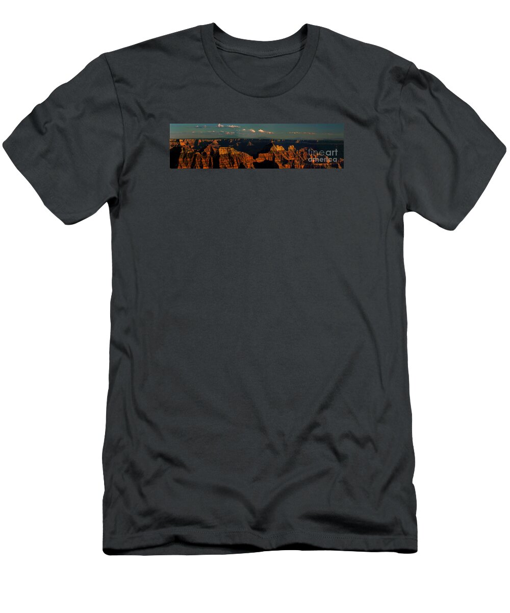 Dave Welling T-Shirt featuring the photograph Sunset North Rim Grand Canyon National Park Arizona by Dave Welling
