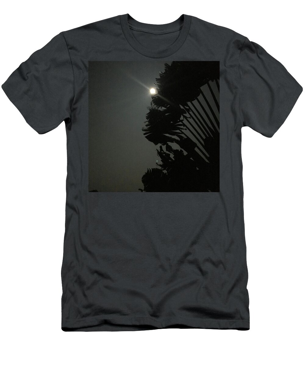 Super Moon T-Shirt featuring the photograph Super Moon 1 by Karen Nicholson