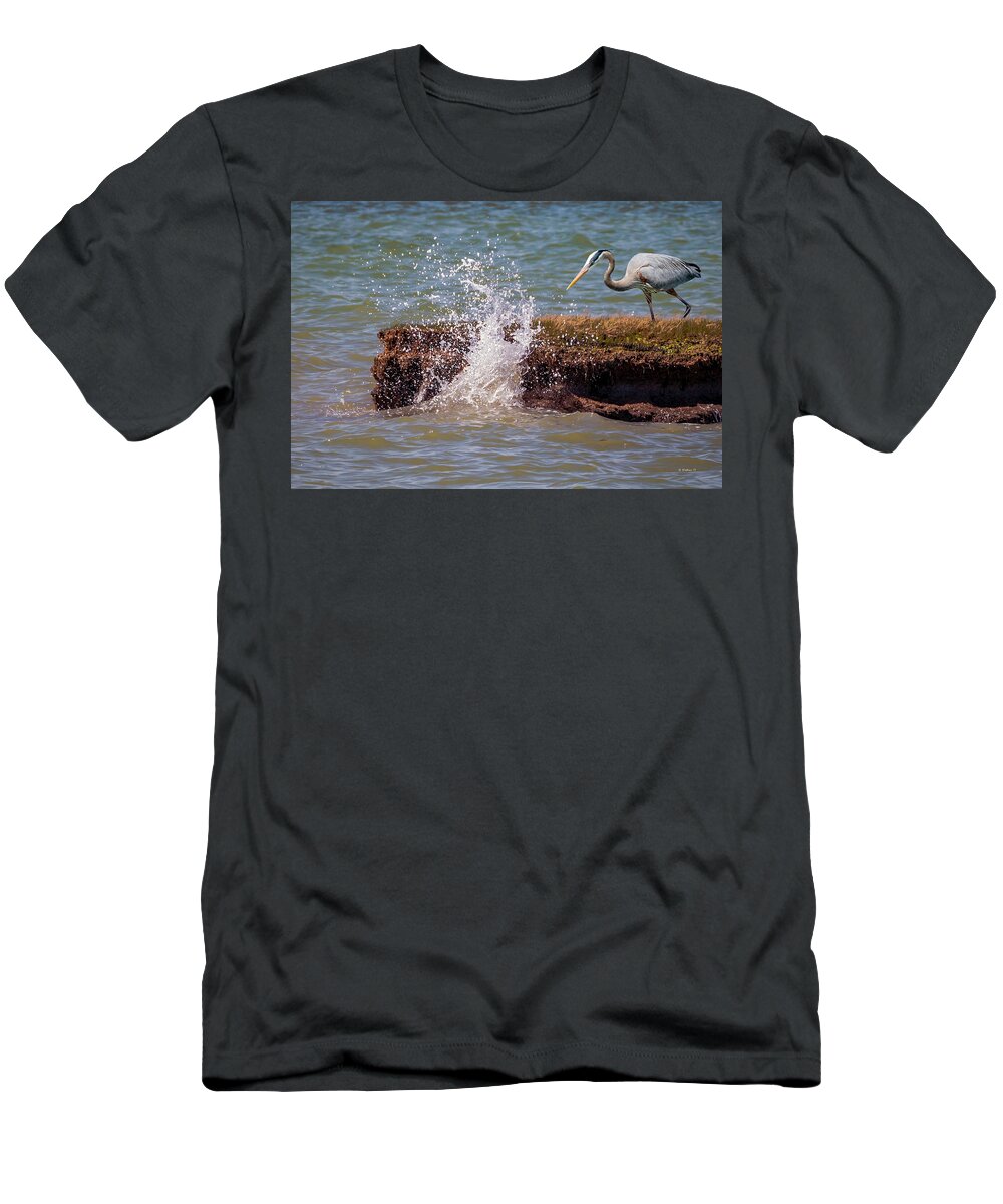 2d T-Shirt featuring the photograph Surf And Turf by Brian Wallace
