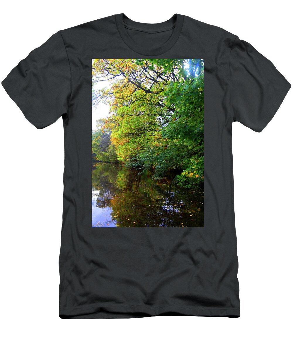 Canal T-Shirt featuring the photograph Surprise Trip by Jez C Self