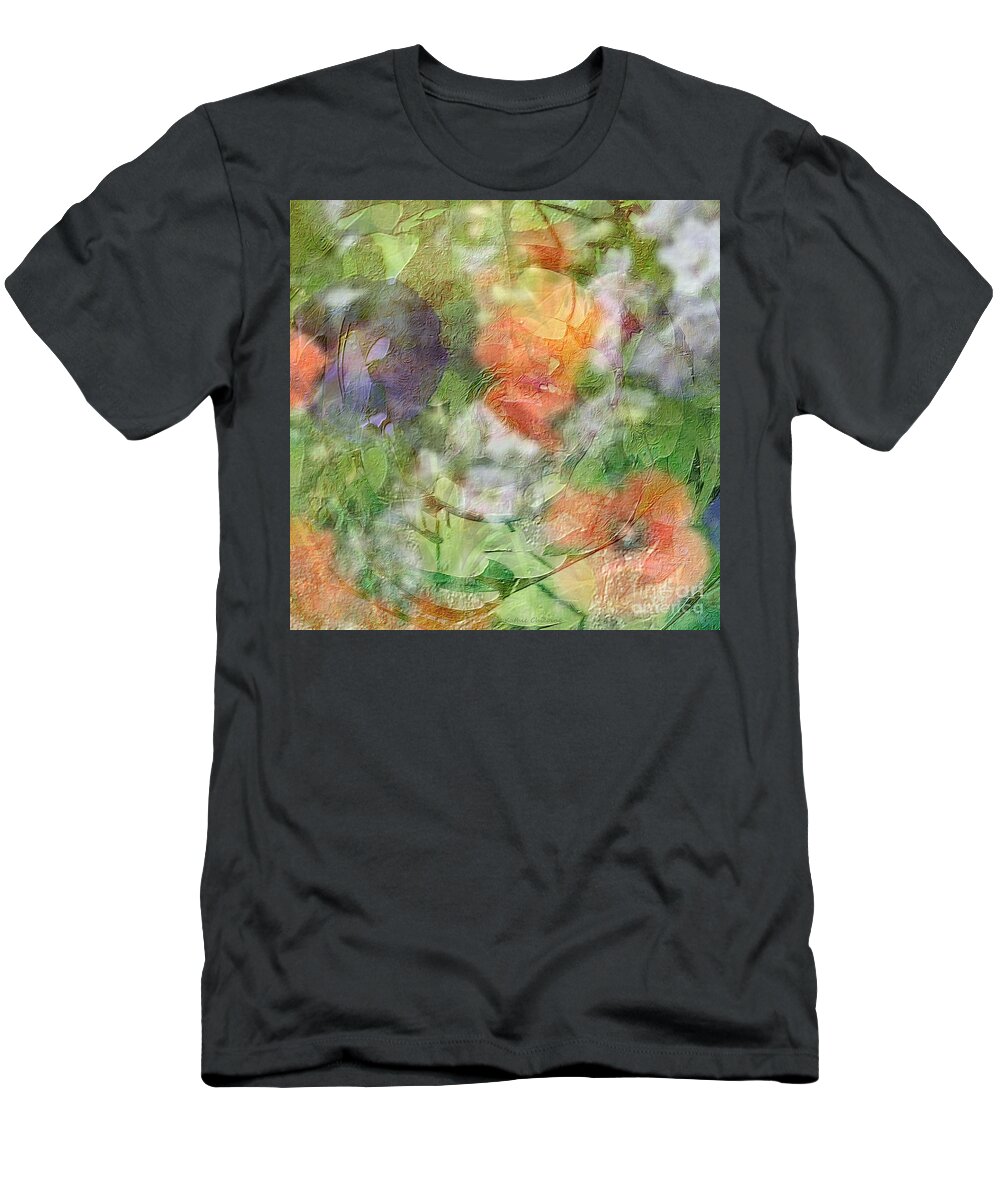 Photography T-Shirt featuring the photograph Swirls of Color by Kathie Chicoine
