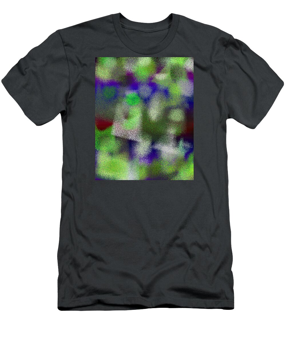 Abstract T-Shirt featuring the digital art T.1.636.40.4x5.4096x5120 by Gareth Lewis