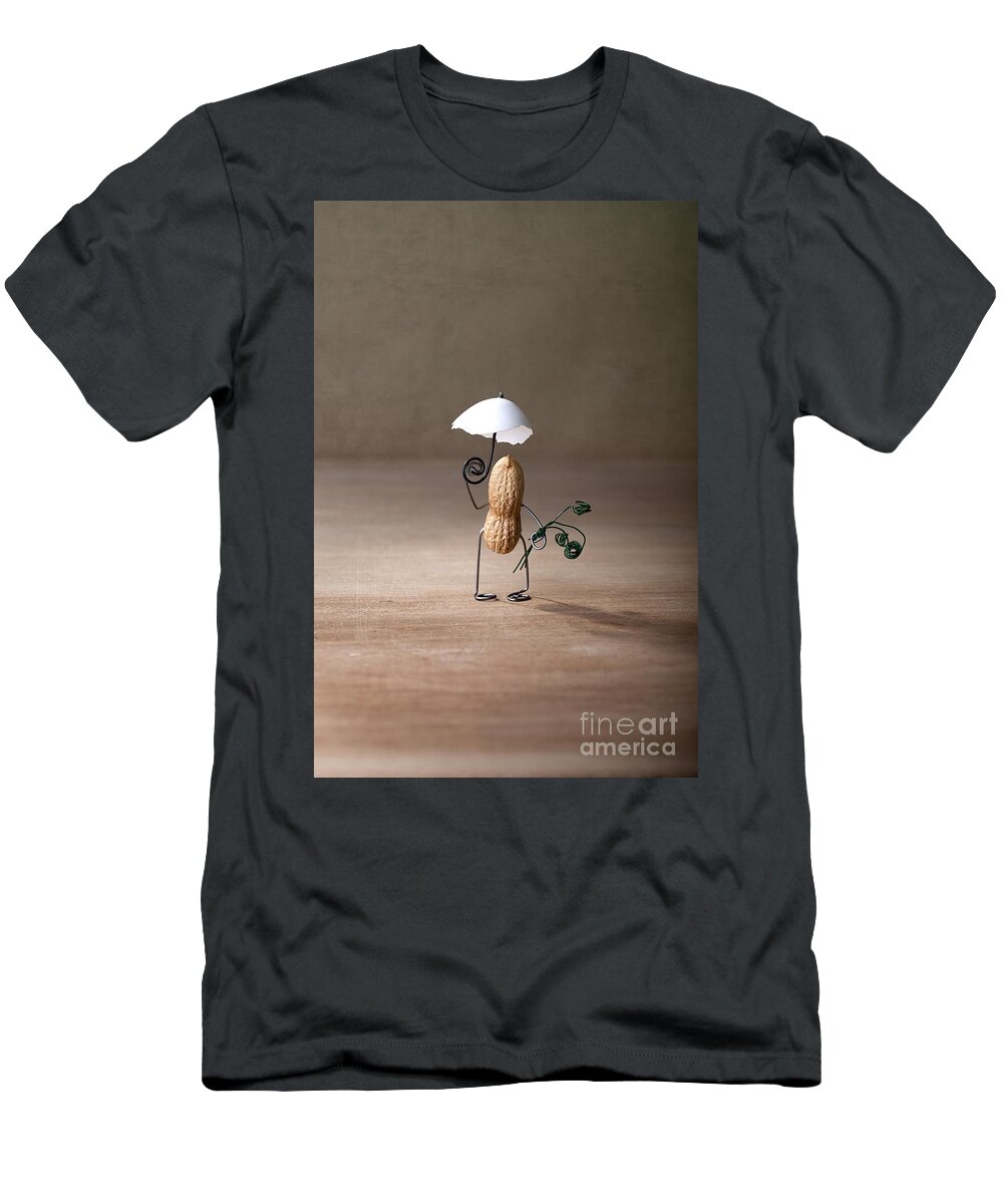 Peanut T-Shirt featuring the photograph Taking a Walk 01 by Nailia Schwarz