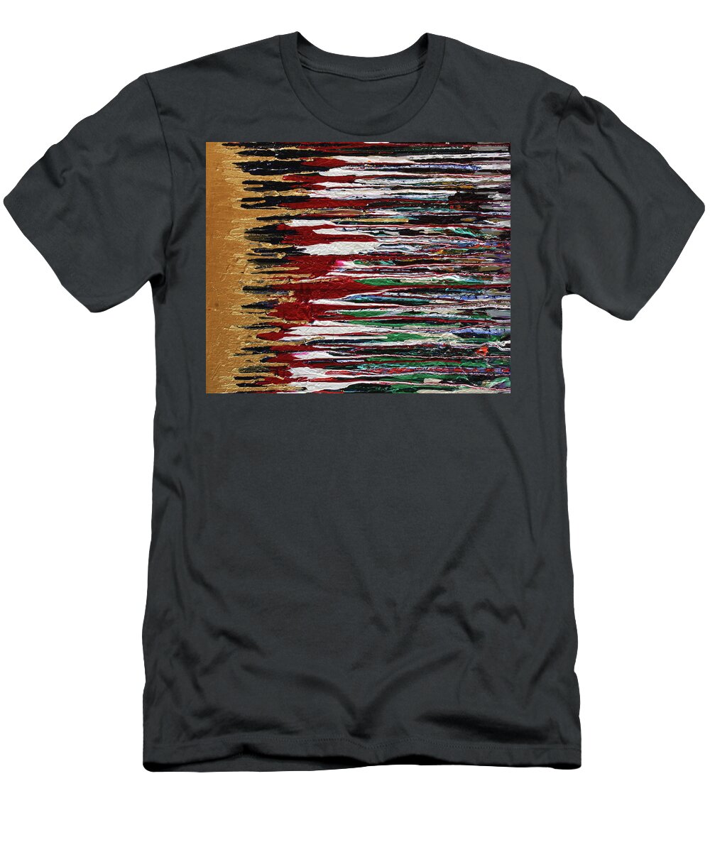 Fusionart T-Shirt featuring the painting Tears of the Sun by Ralph White