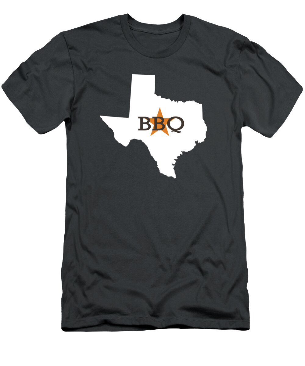 Bbq T-Shirt featuring the digital art Texas BBQ by Nancy Ingersoll