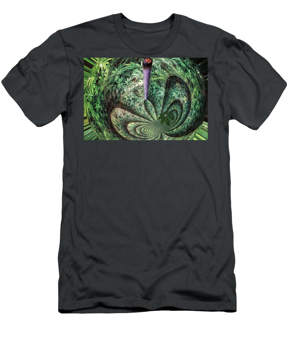 Thc T-Shirt featuring the photograph THC Trip Clip by Digital Art Cafe