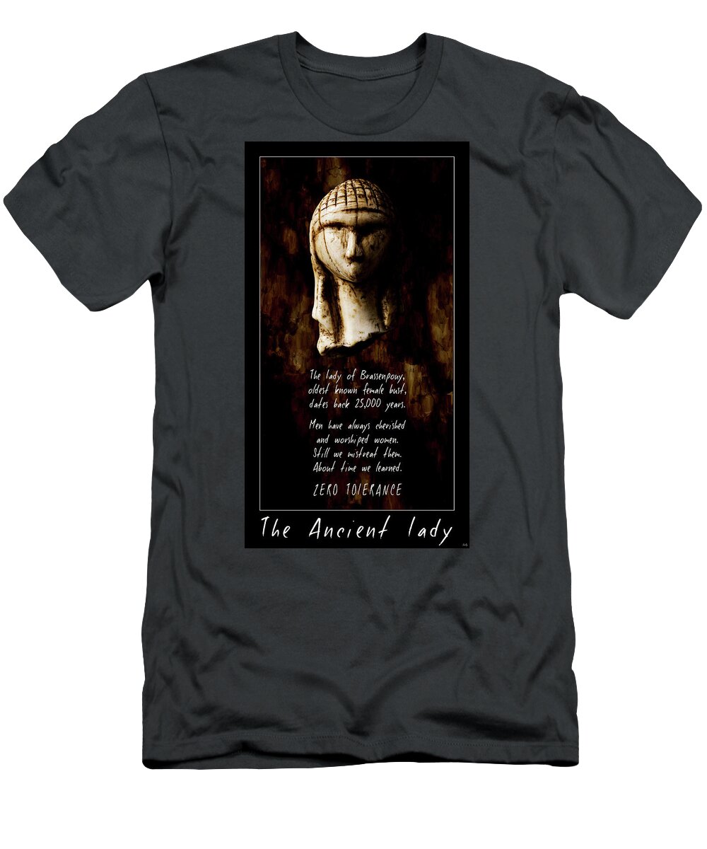 Zero Tolerance T-Shirt featuring the photograph The Ancient Lady complete by Weston Westmoreland