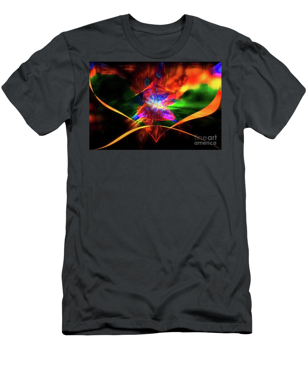 Abstract T-Shirt featuring the photograph The Awakening by Geraldine DeBoer