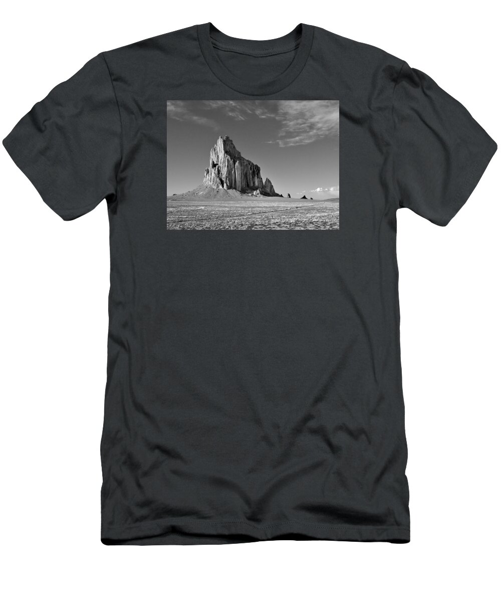 American West And Southwest T-Shirt featuring the photograph The Beauty of Shiprock by Alan Toepfer