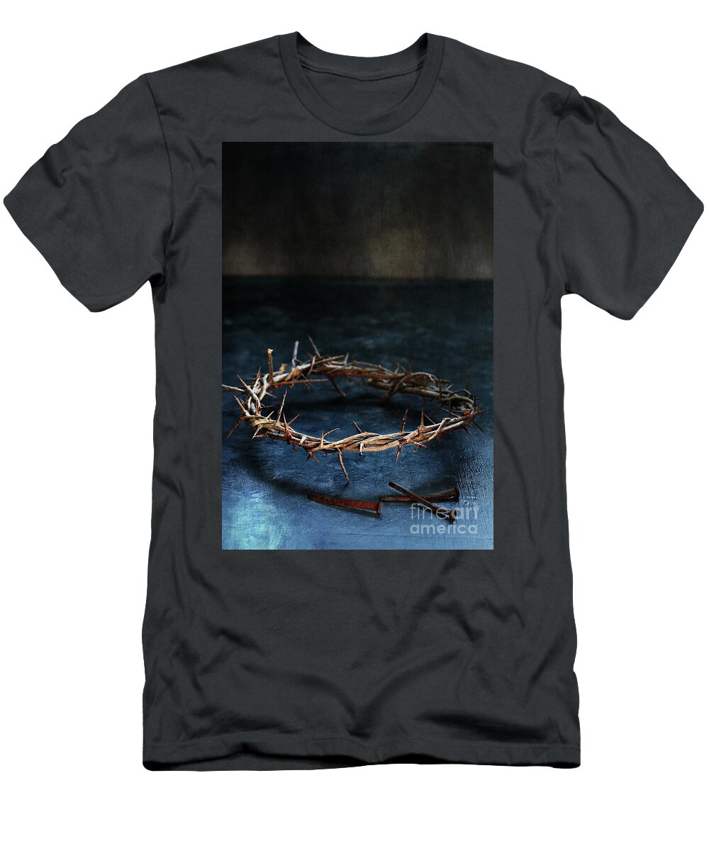 Crown T-Shirt featuring the photograph The Crown of Jesus Christ by Stephanie Frey