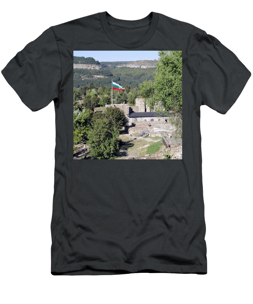 Bulgarian Flag T-Shirt featuring the photograph The Crown of The Thorny City by Barbie Corbett-Newmin