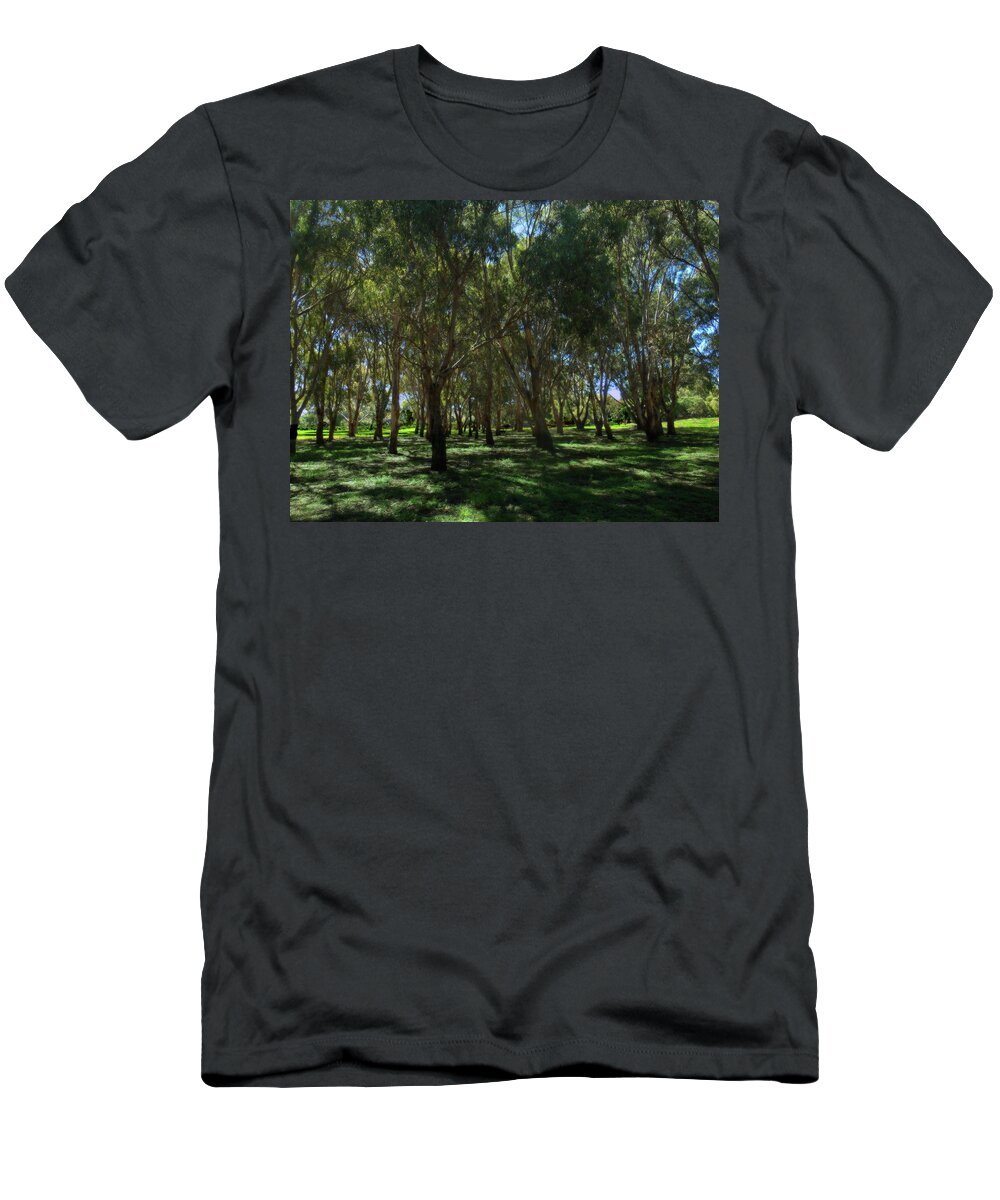 Forest T-Shirt featuring the photograph The Edge by Mark Blauhoefer