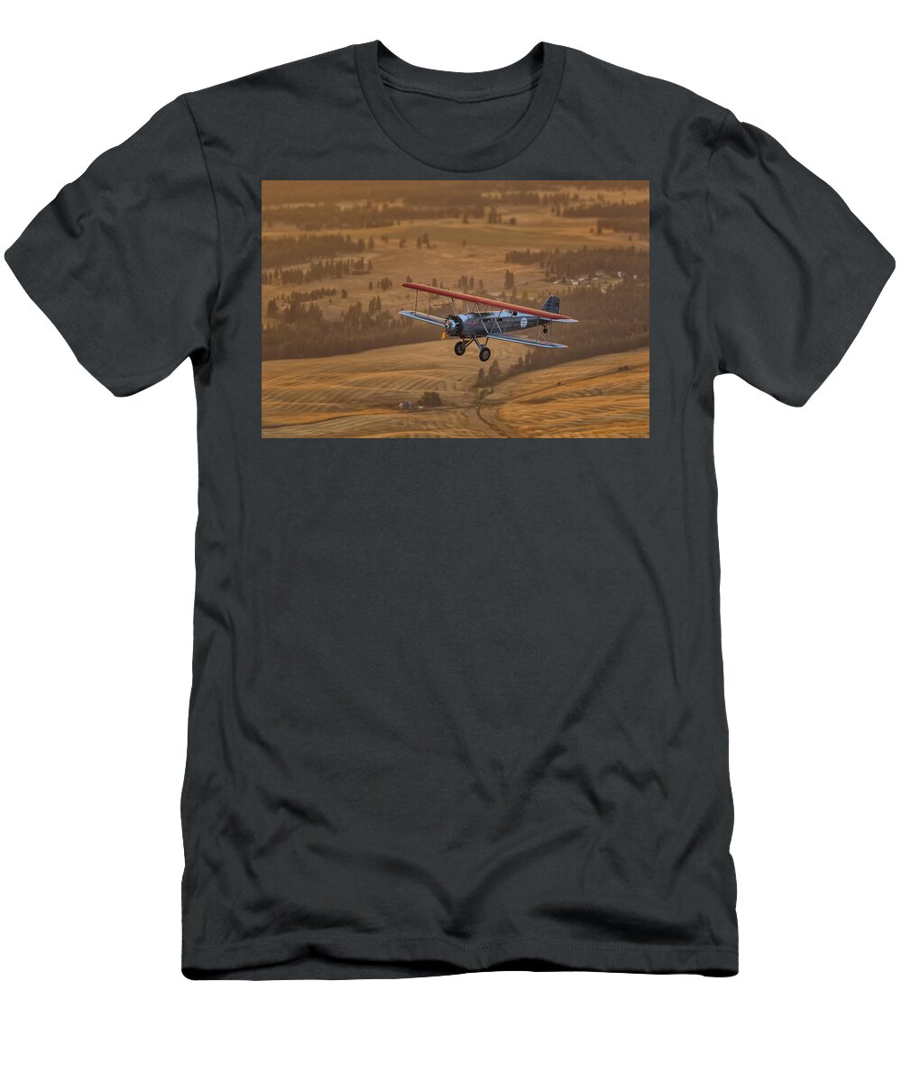 Boeing T-Shirt featuring the photograph The Evening Mail by Jay Beckman