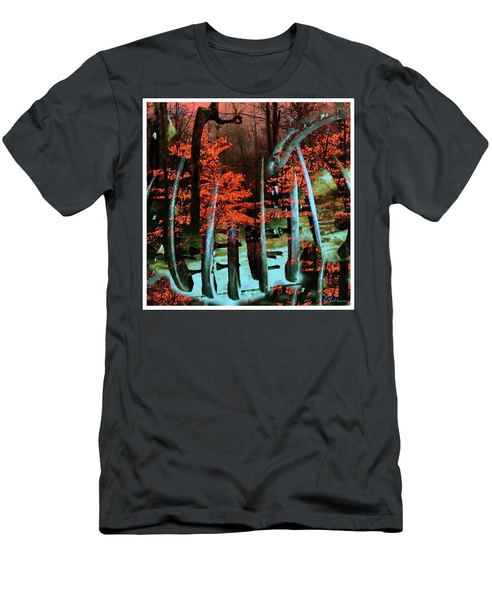 Forest T-Shirt featuring the photograph The Forest by Peggy Dietz