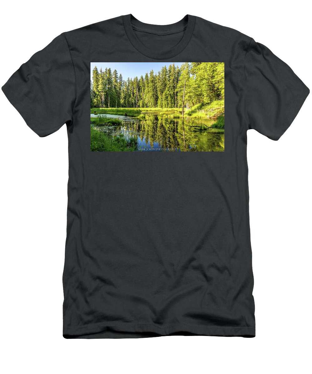 Landscape T-Shirt featuring the photograph The Marsh by Mark Joseph
