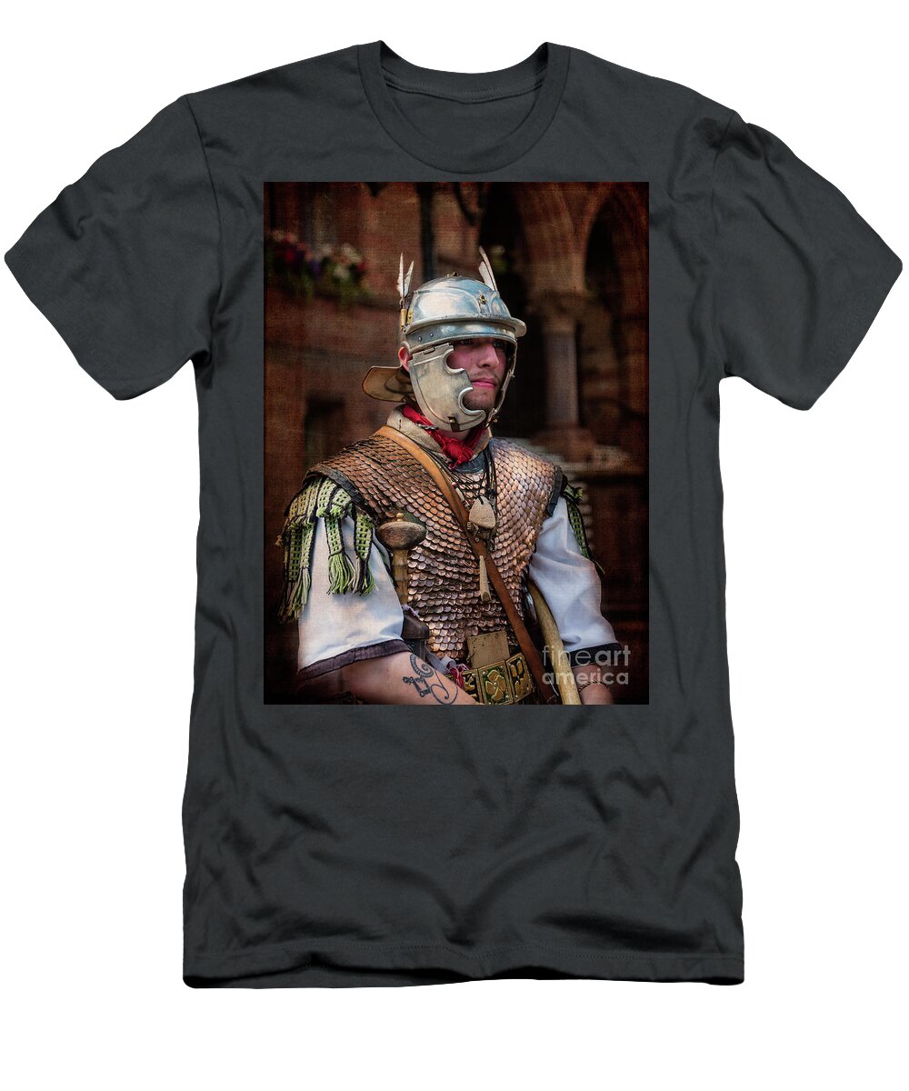 Architecture T-Shirt featuring the photograph Roman Duty at World 's End by Brenda Kean