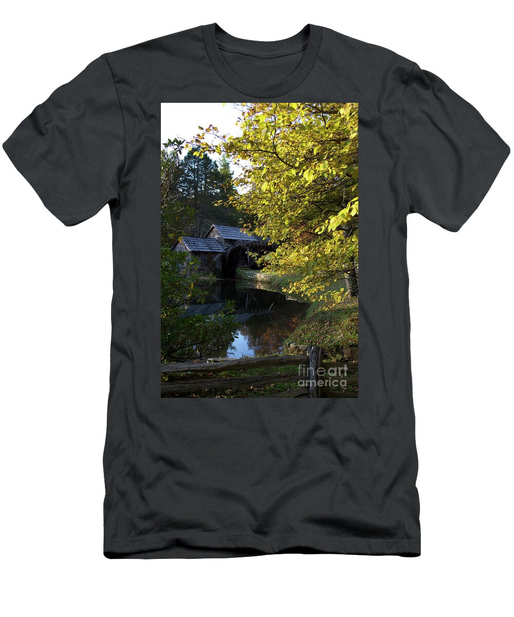 Culture T-Shirt featuring the photograph The Mill by Skip Willits