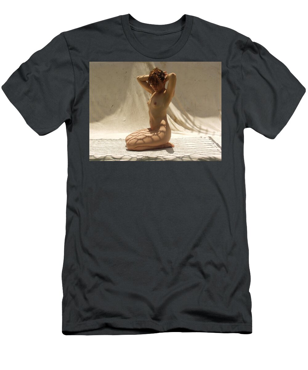 The Net By Lucky Cole Everglades Photography T-Shirt featuring the photograph The Net by Lucky Cole
