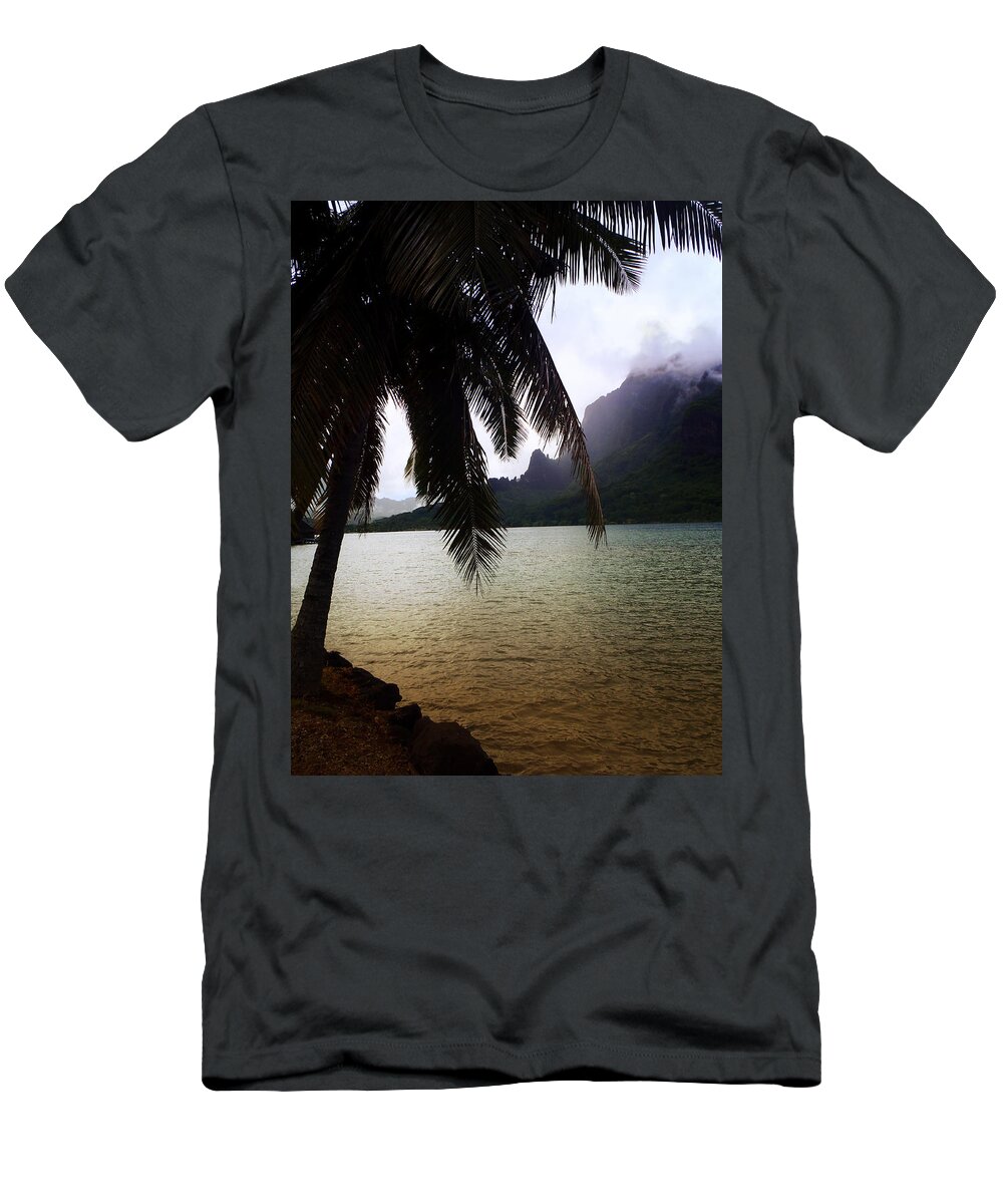 Cooks Bay T-Shirt featuring the photograph The Ocean in Moorea by Kathryn McBride