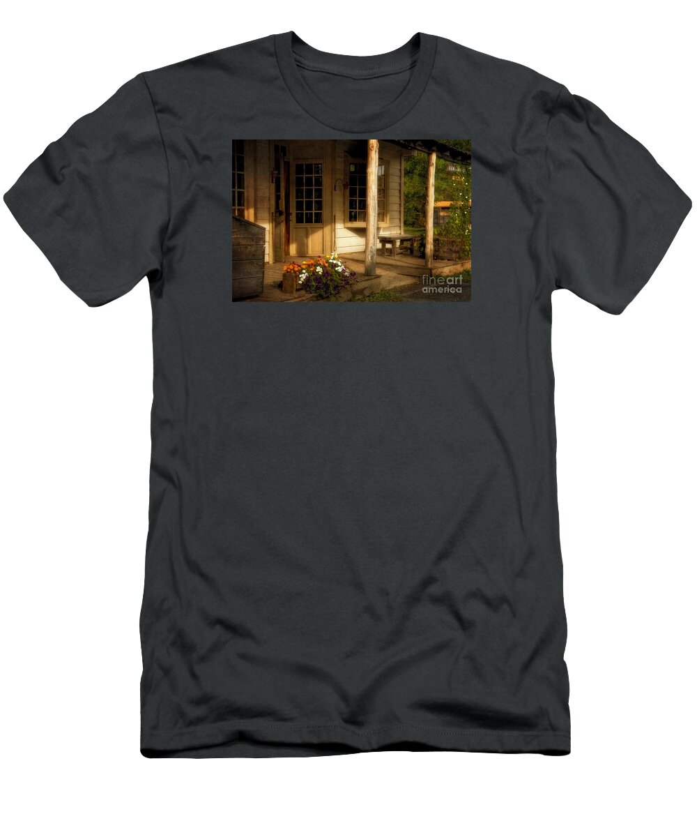 Store T-Shirt featuring the photograph The Old General Store by Lois Bryan