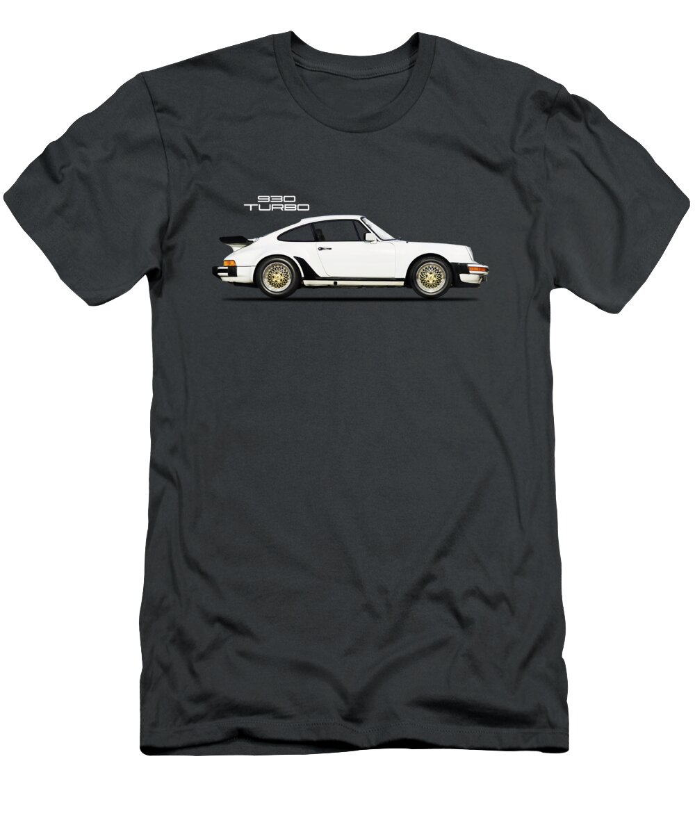 Walt Grace Vintage Porsche 911 Graphic T-Shirt - Dark Grey
