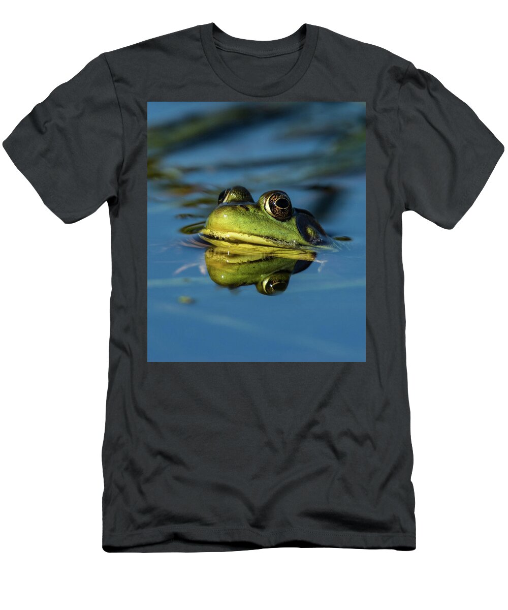 Frog T-Shirt featuring the photograph The Prince by Jody Partin