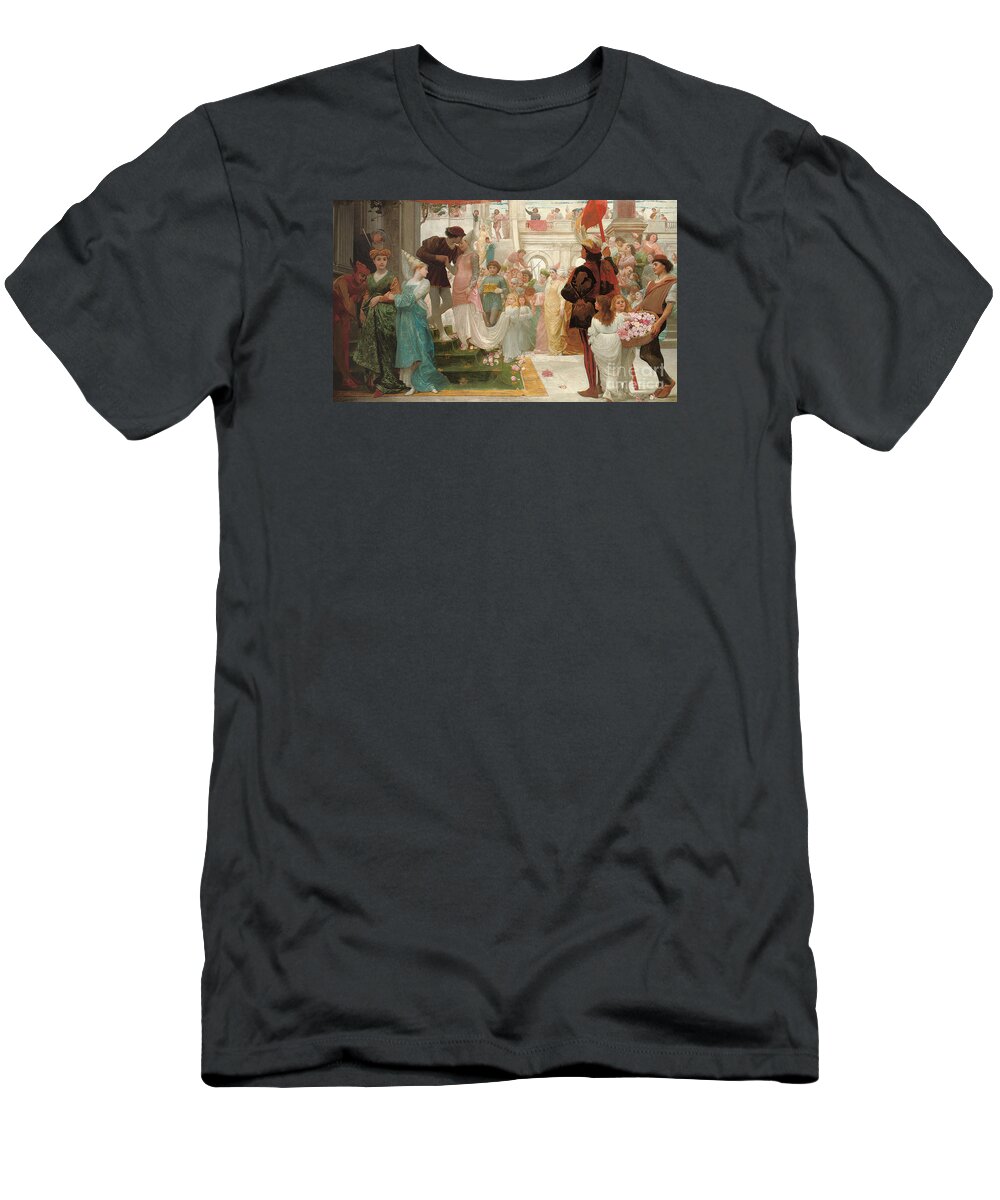 Prince T-Shirt featuring the painting The Prince's Choice by Thomas Reynolds Lamont