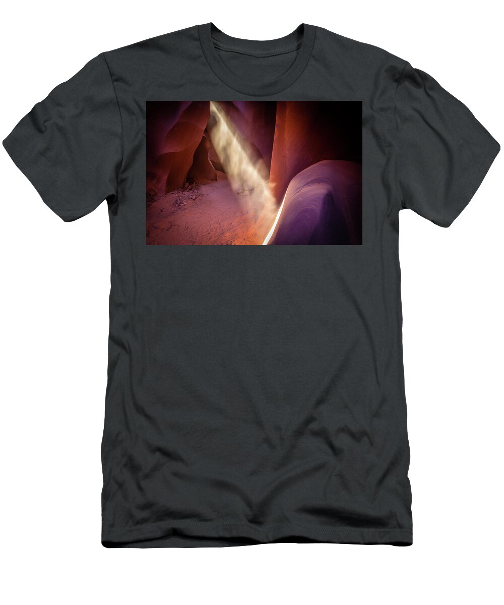 Amaizing T-Shirt featuring the photograph The Ray Of Light by Edgars Erglis