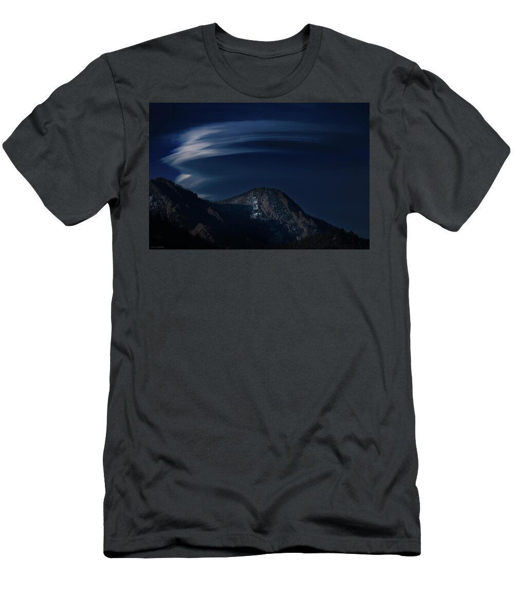 The T-Shirt featuring the photograph The Saucer by Brian Gustafson