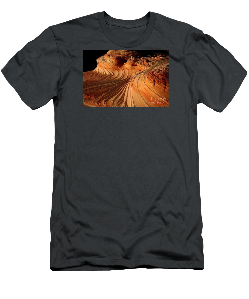 The Wave T-Shirt featuring the photograph The Second Wave by Keith Kapple