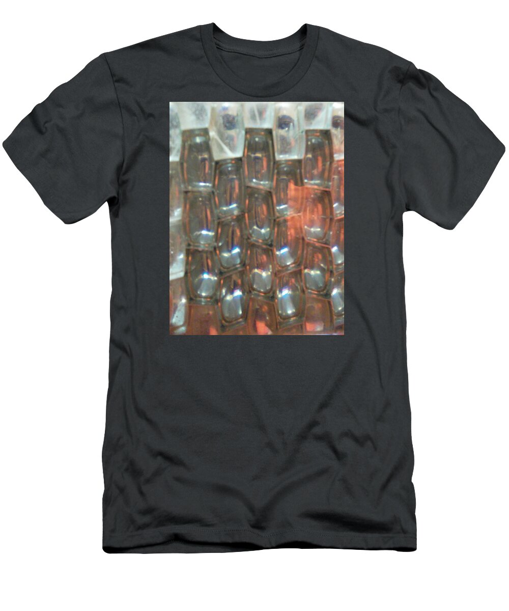 Abstract T-Shirt featuring the photograph The Temple of Eyes by Susan Esbensen