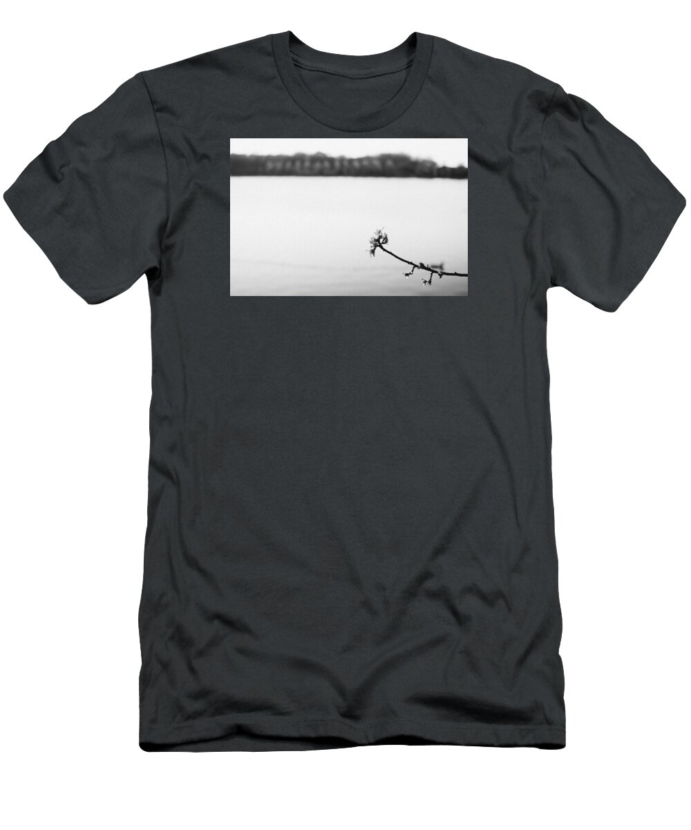 Black T-Shirt featuring the photograph The Twig by Marcus Karlsson Sall