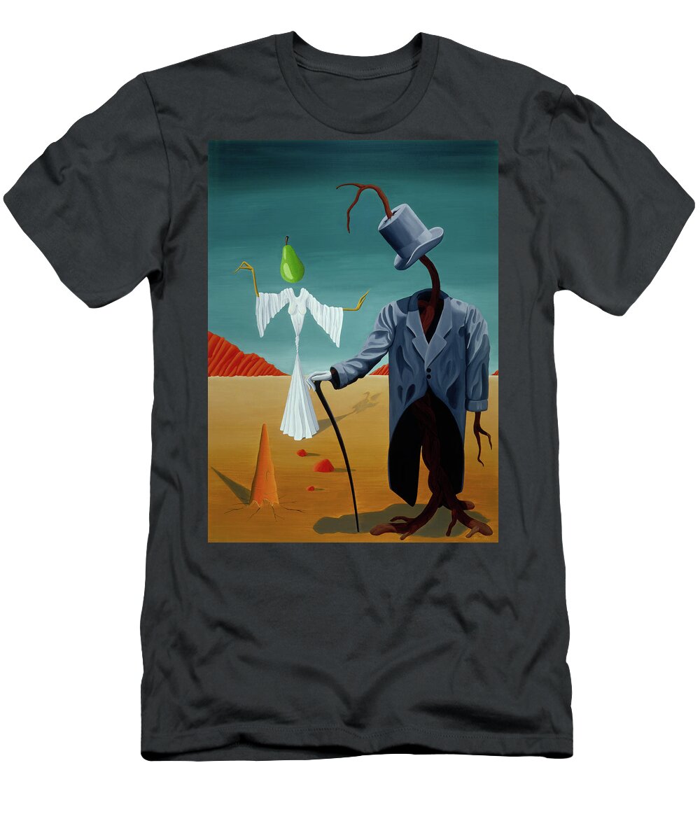  T-Shirt featuring the painting The Union by Paxton Mobley
