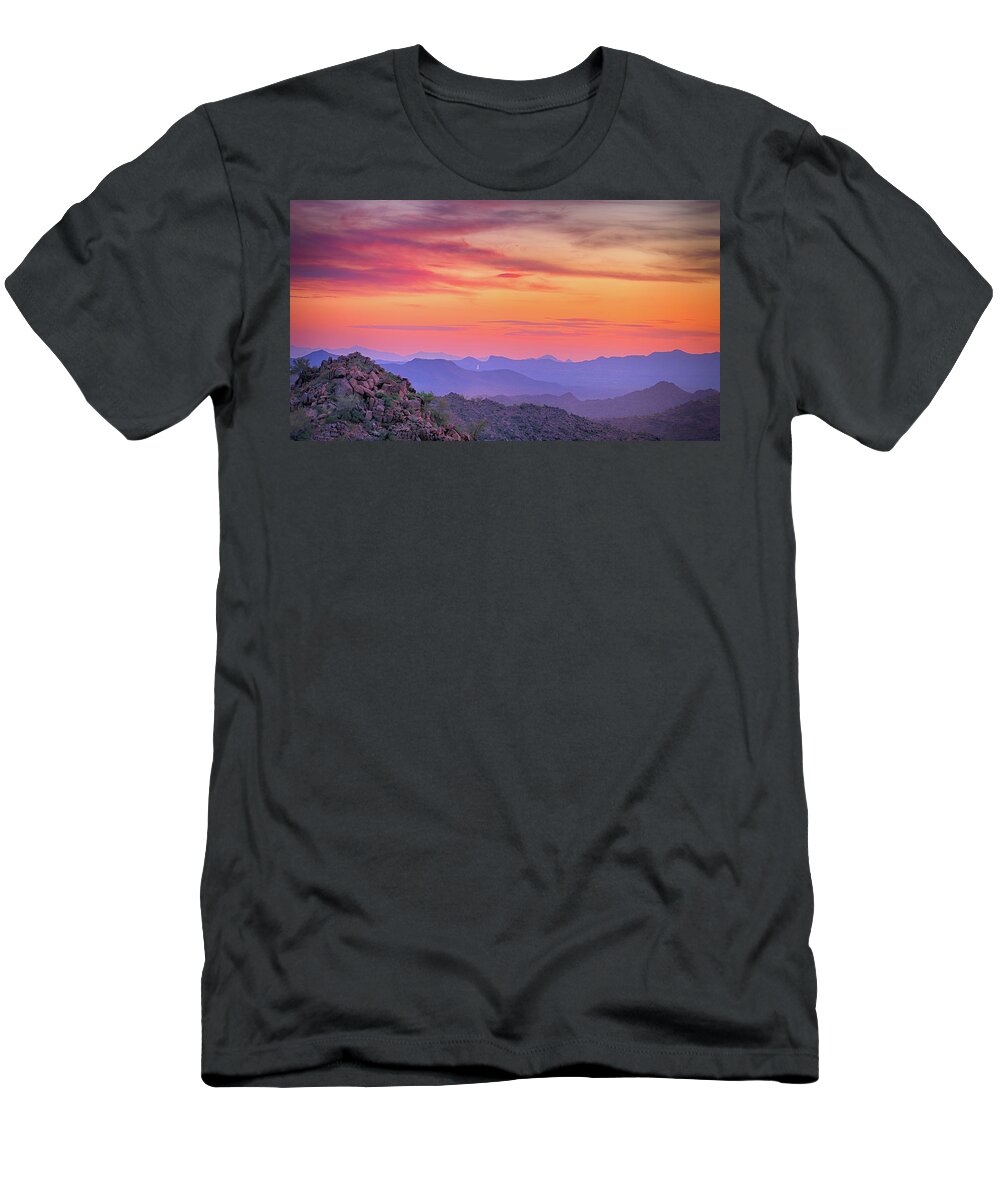 Arizona T-Shirt featuring the photograph The View From Above by Anthony Citro