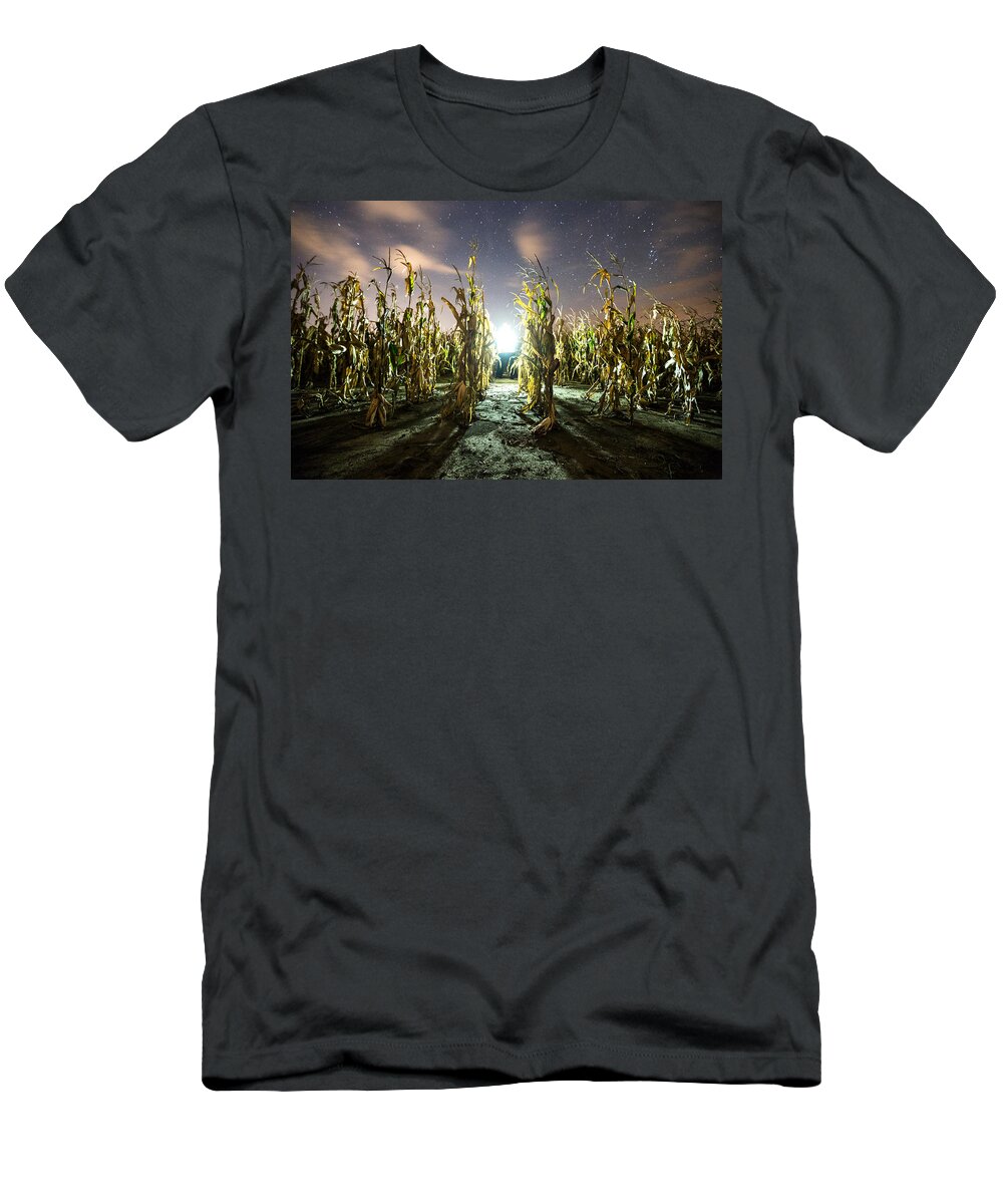  T-Shirt featuring the photograph The Visitor by Aaron J Groen
