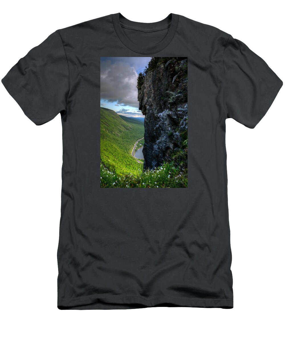 The Watcher T-Shirt featuring the photograph The Watcher by White Mountain Images