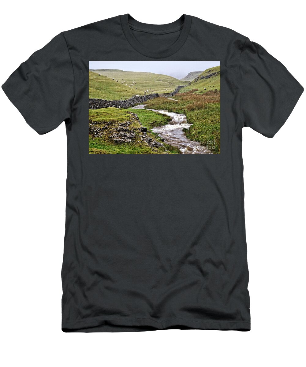 Yorkshire Dales T-Shirt featuring the photograph The Yorkshire Dales by Martyn Arnold