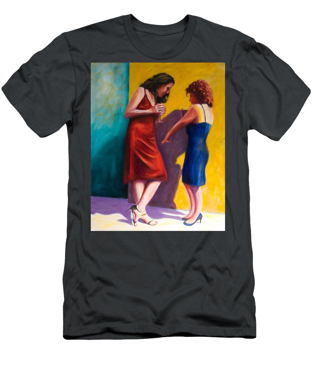 Figurative T-Shirt featuring the painting There by Shannon Grissom