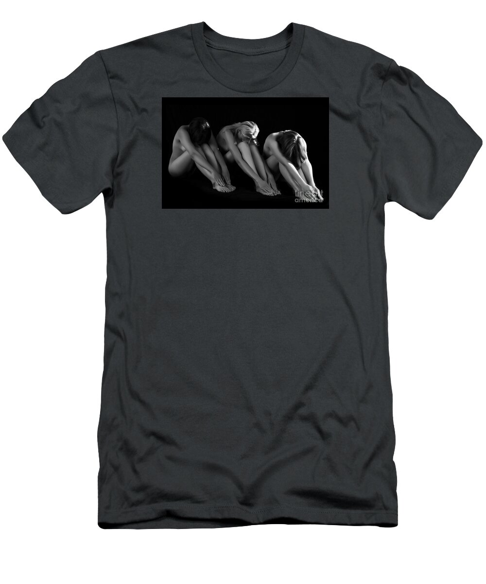 Artistic T-Shirt featuring the photograph Three servants by Robert WK Clark