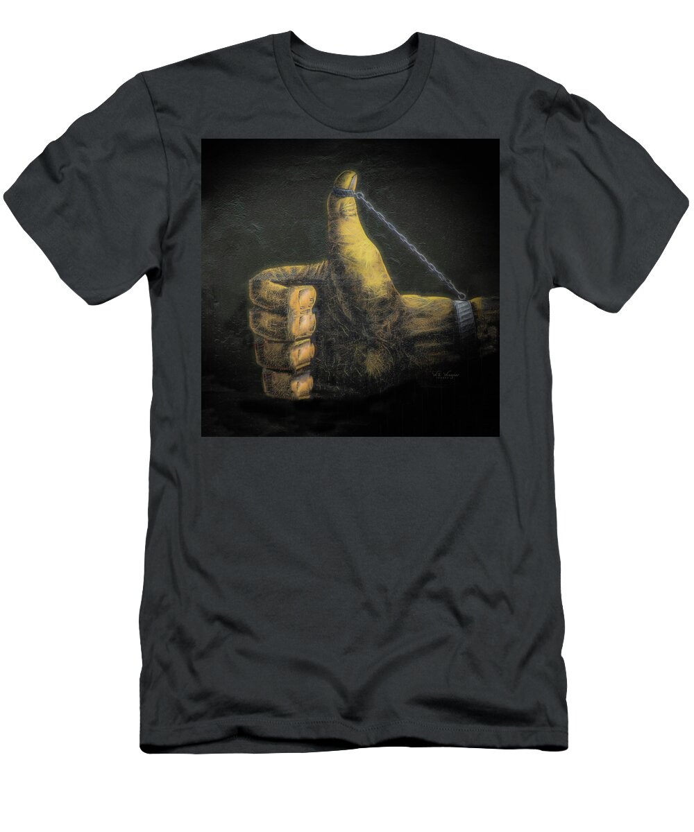 Thumb T-Shirt featuring the photograph Thumbs Up by Will Wagner