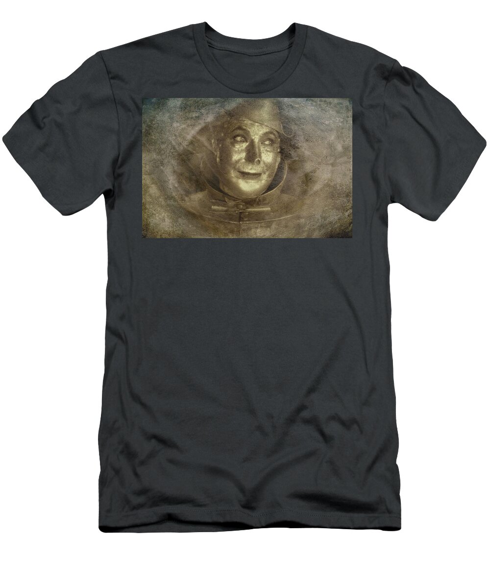 Tin-man T-Shirt featuring the digital art TinMan by Movie Poster Prints