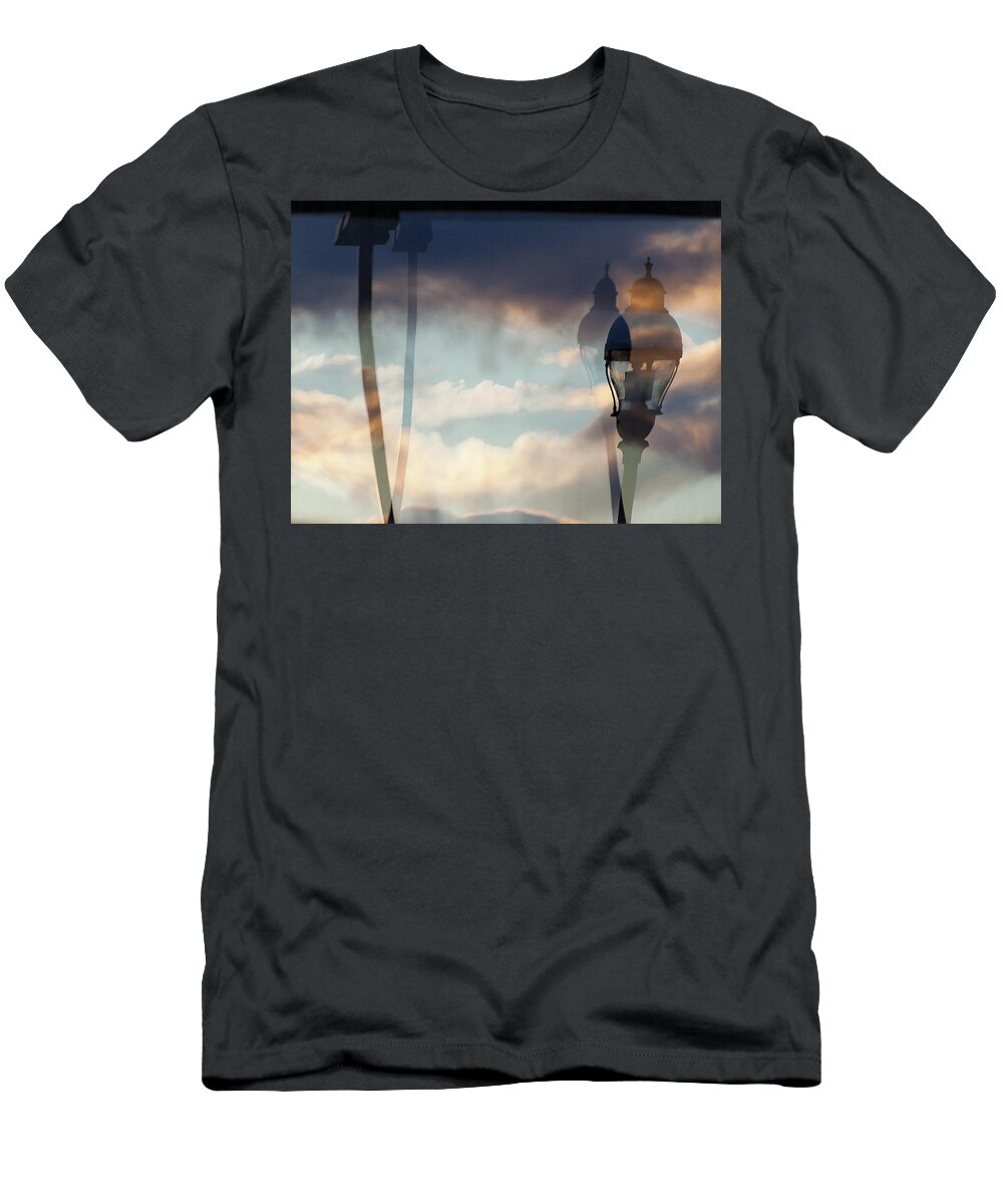 Reflections T-Shirt featuring the photograph Tipsy 2 - by Julie Weber