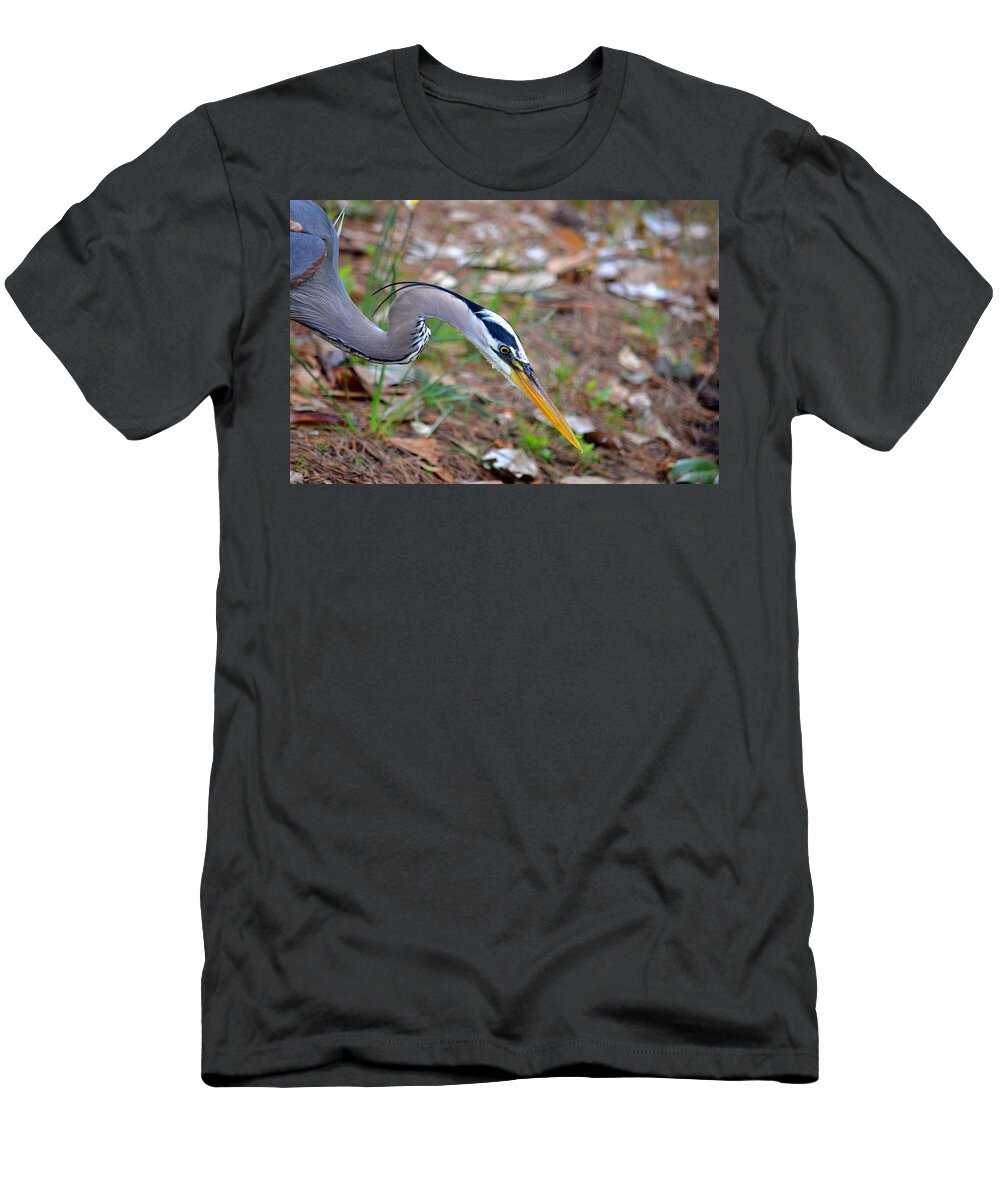 To Catch A Fish T-Shirt featuring the photograph To Catch a Fish by Maria Urso