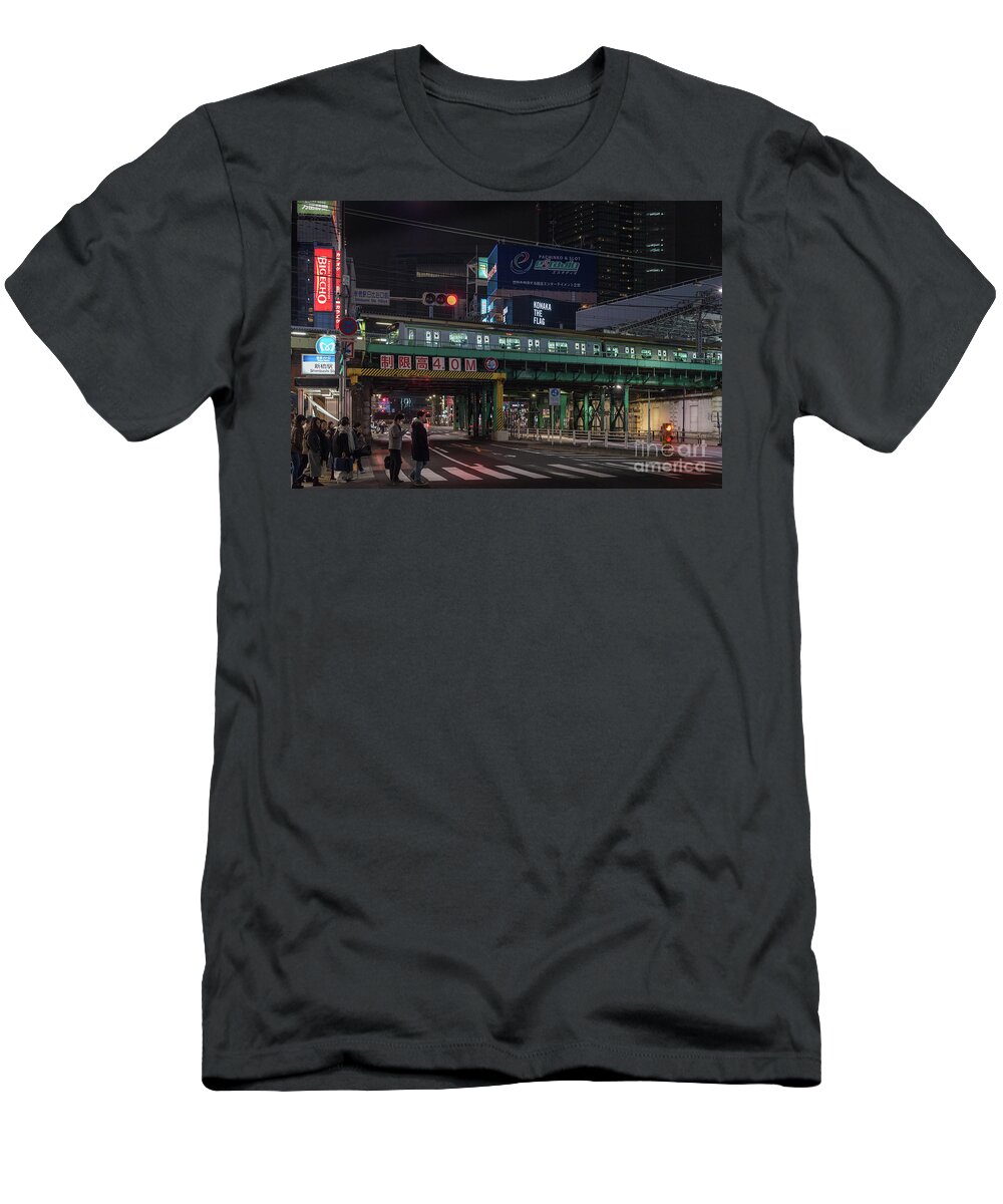 Tokyo T-Shirt featuring the photograph Tokyo Metro by Perry Rodriguez