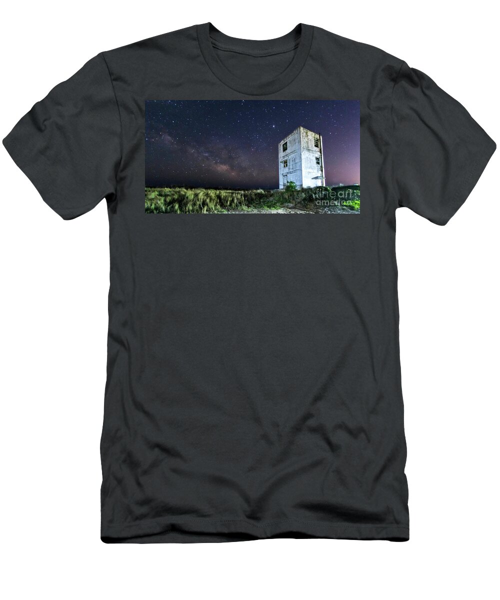 Surf City T-Shirt featuring the photograph Tower 3 Stars by DJA Images