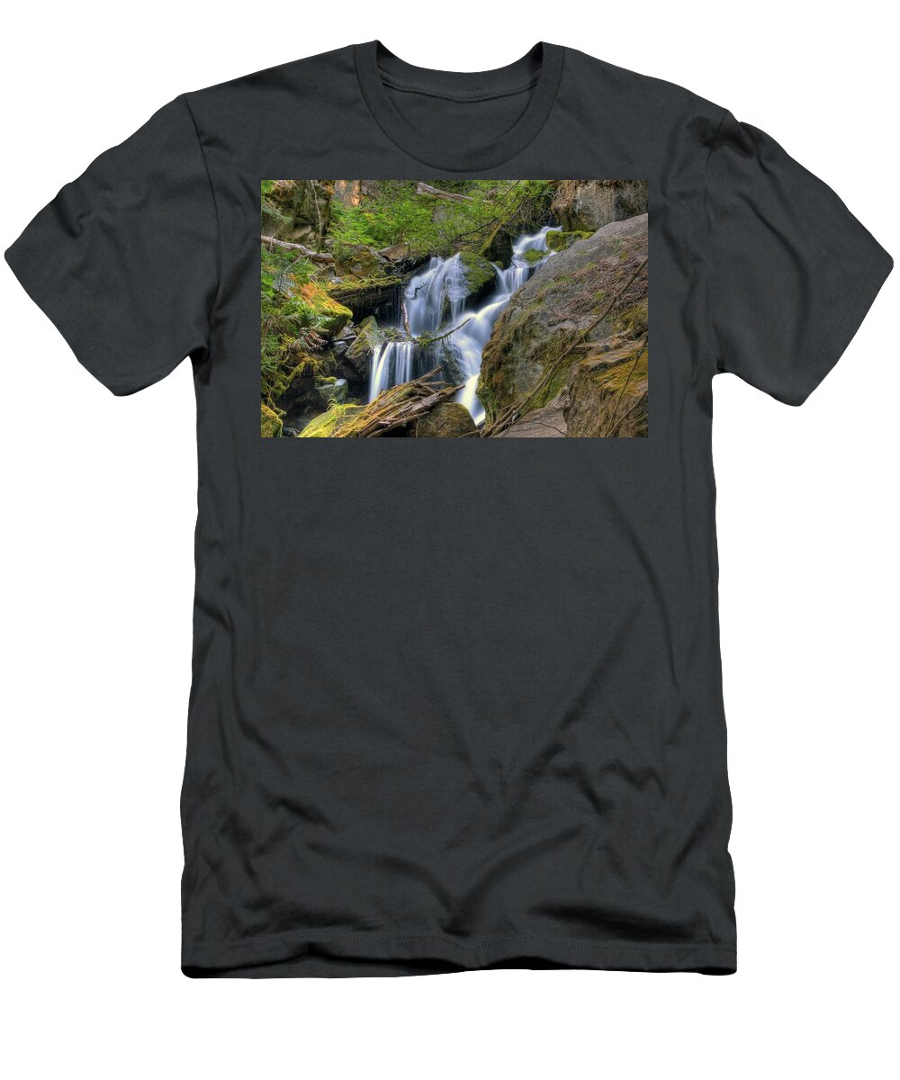 Hdr T-Shirt featuring the photograph Tranquility by Brad Granger