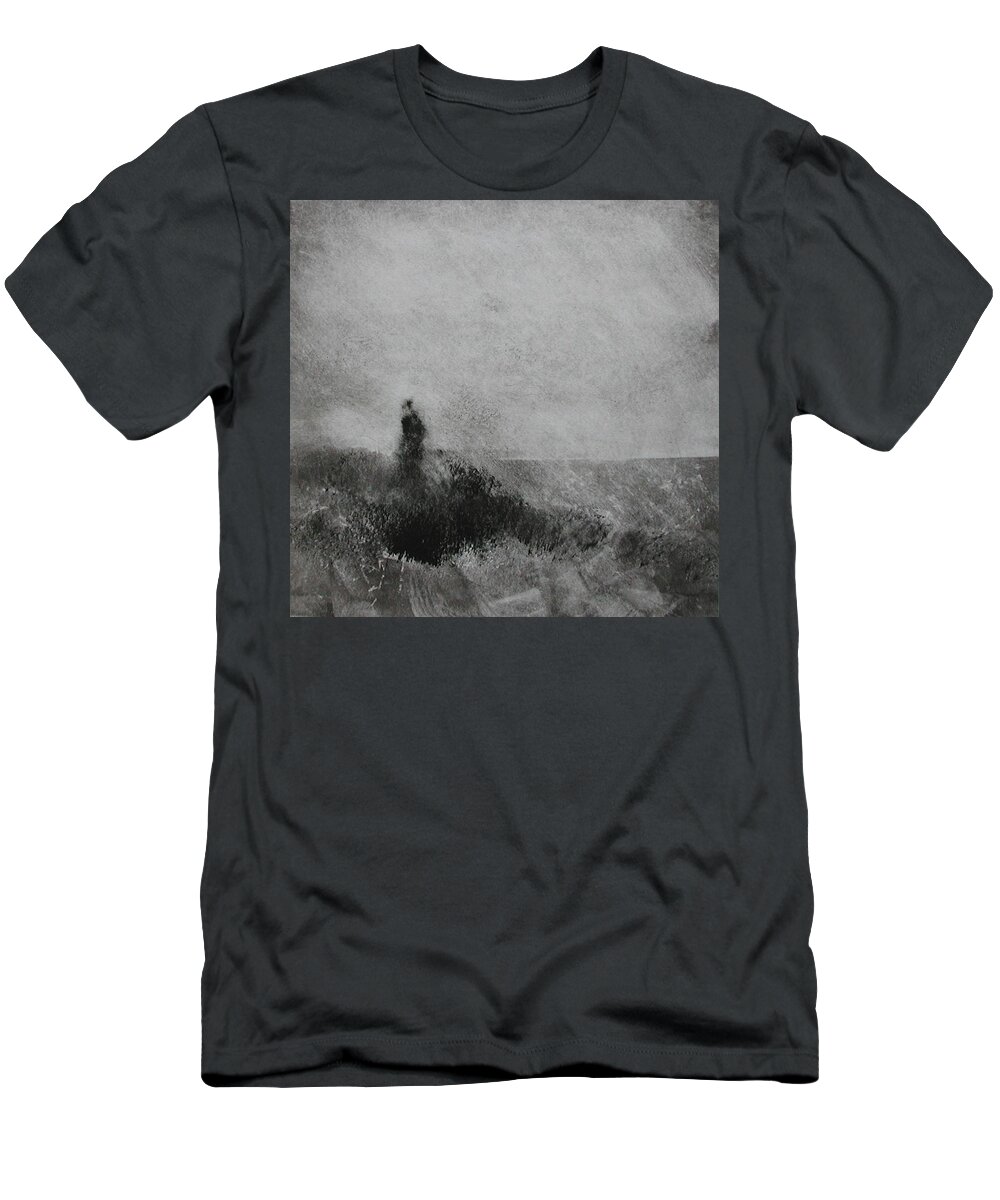 Traveler T-Shirt featuring the painting Traveller #1 by David Ladmore