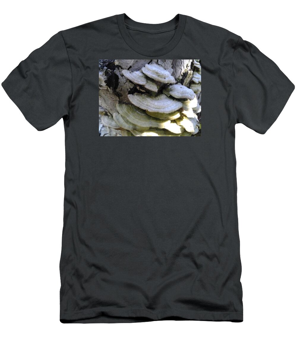  T-Shirt featuring the photograph Tree Lichen by Stephanie Piaquadio