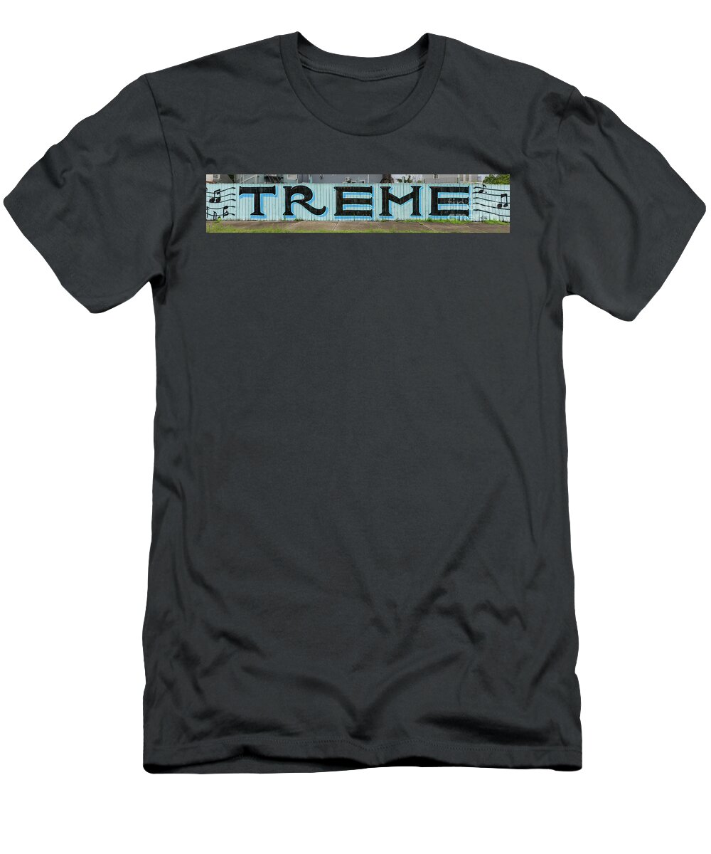 Cajun T-Shirt featuring the photograph Treme by Jerry Fornarotto