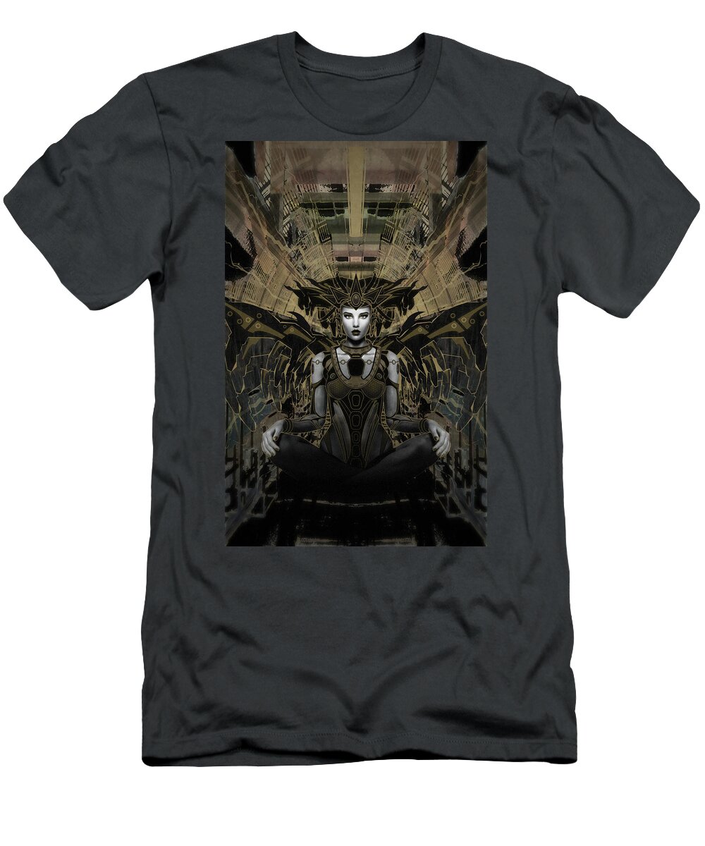 Jason Casteel T-Shirt featuring the digital art Tunnel Vision by Jason Casteel